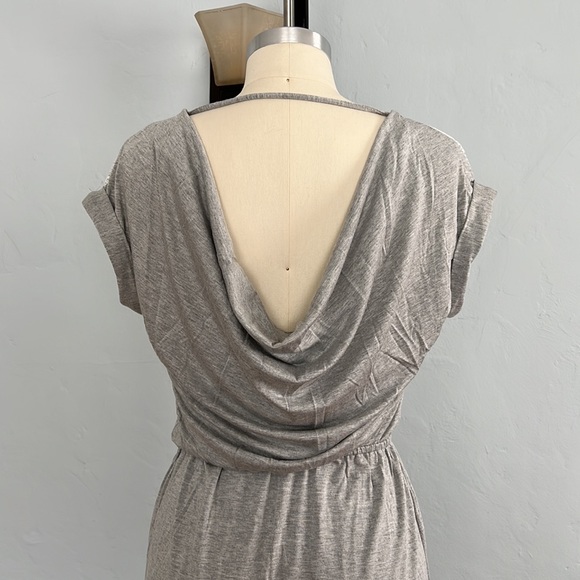 ELLA MOSS for Piperlime Jersey Lace Yoke Cowl Back Neck Maxi Dress - Small - Picture 5 of 16